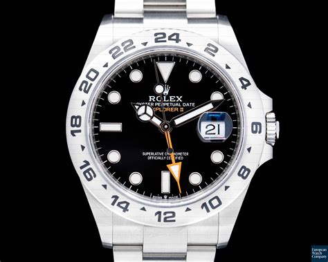 rolex explorer ii with suit|Rolex explorer 2 226570 review.